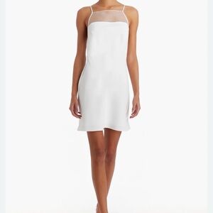 Amanda Uprichard NWT Elegant White Women's Slip Dress